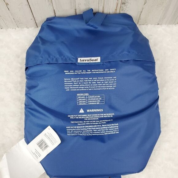 Lava Seat Heated Cushion Blue - Picture 5 of 8